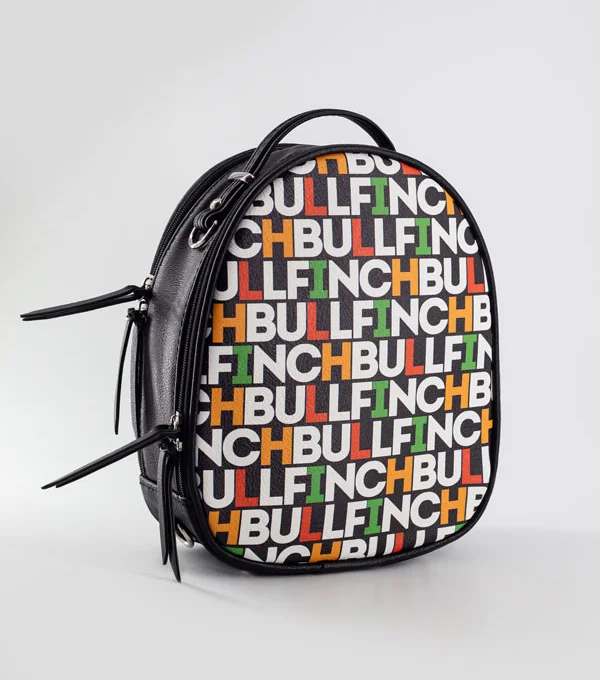 Рюкзак с принтом цветных букв 
