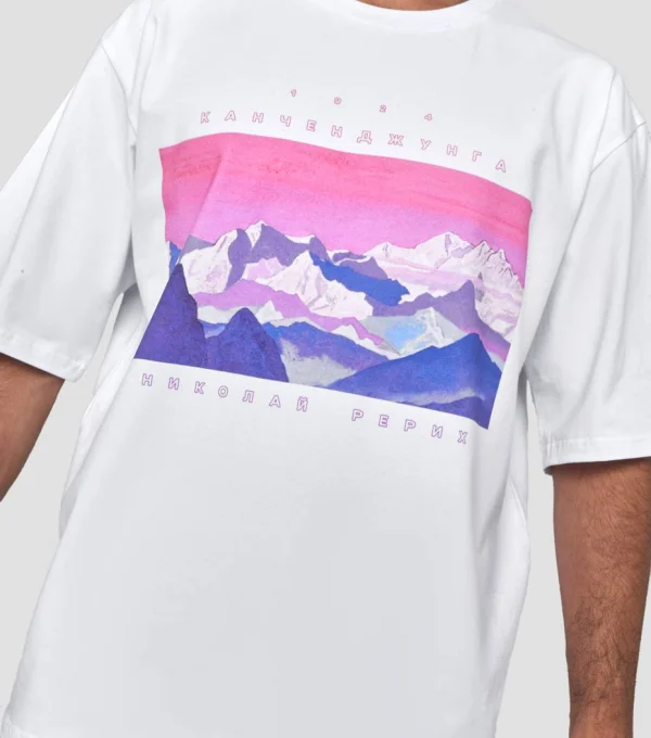 Футболка Канченджанга Гималаи. Третьяковская Гелерия