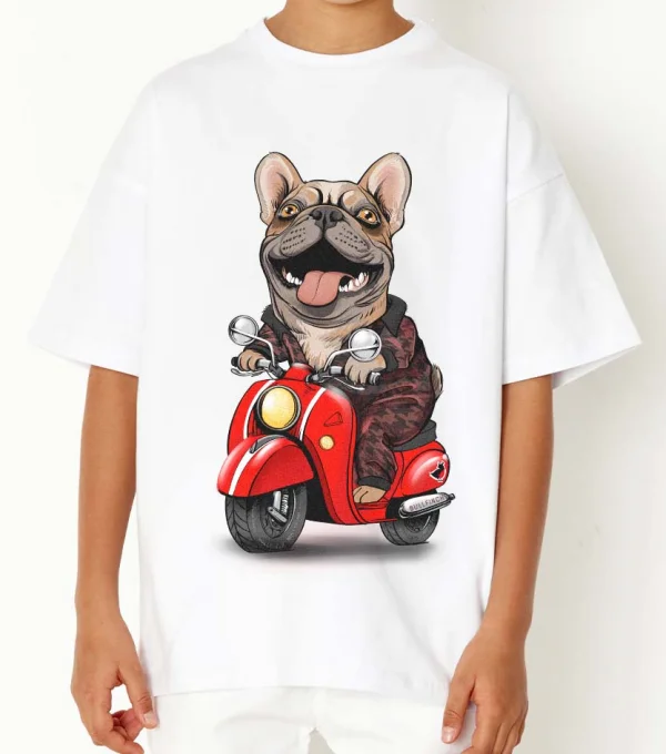 Футболка с принтом для детей и подростков 