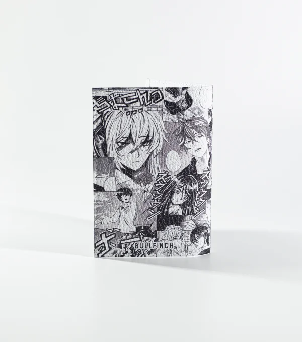Обложка на паспорт Manga паттерн