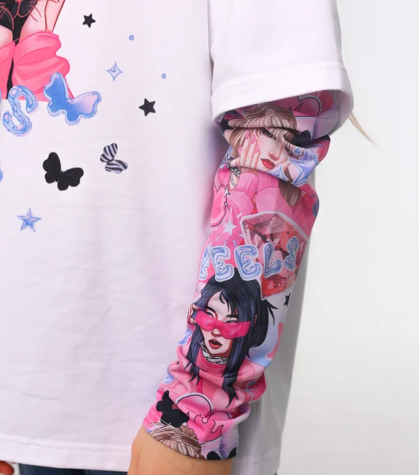 Лонгслив K-pop Cat