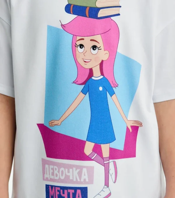 Футболка Девочка мечта. Простоквашино