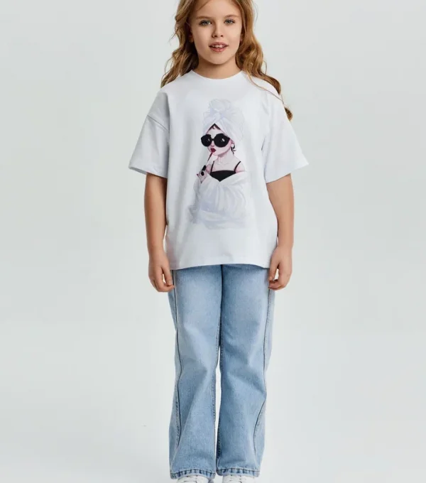 Футболка Оверсайз Маленькая леди