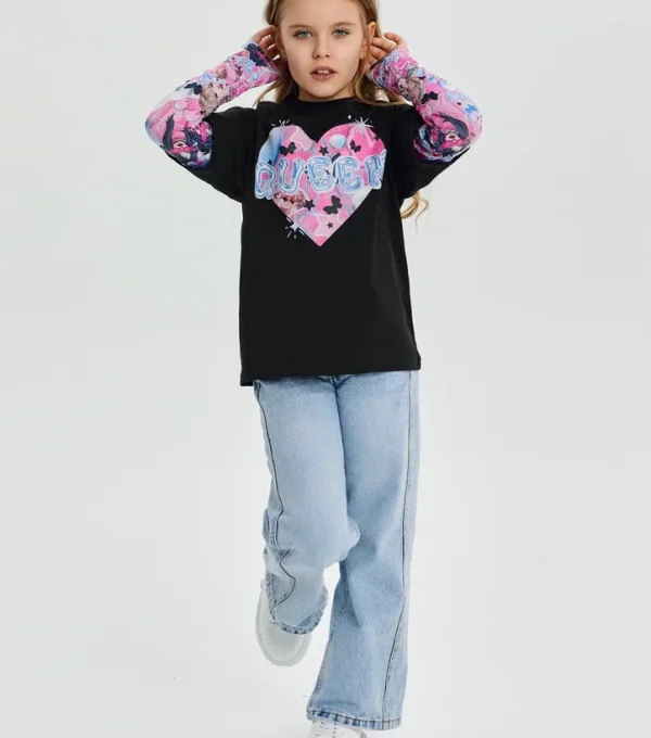 Лонгслив K-pop Queen рукав K-pop