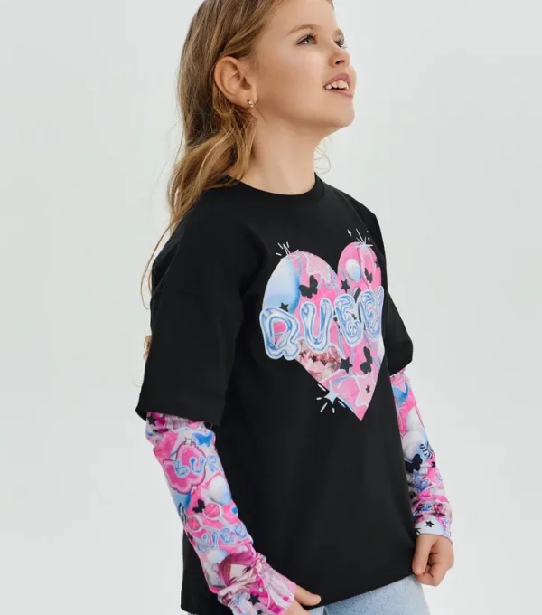 Лонгслив K-pop Queen рукав K-pop