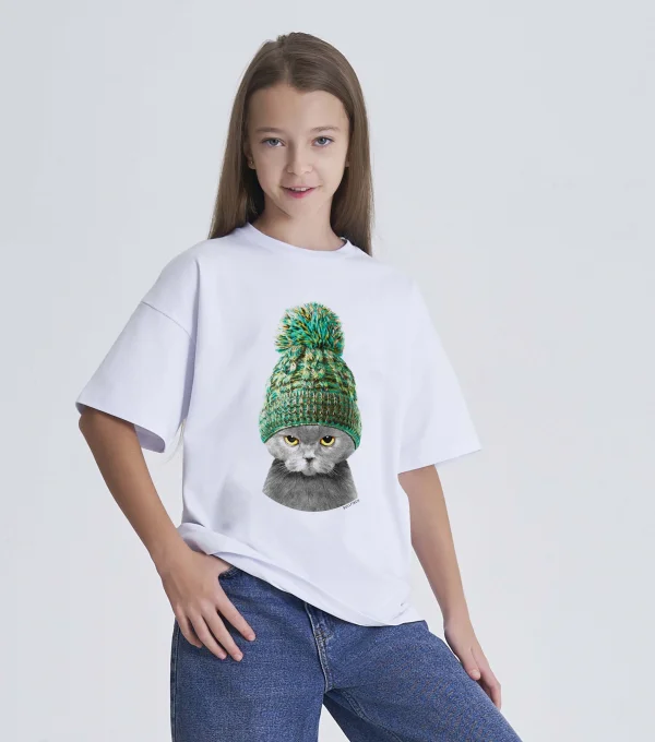 Футболка Серьезный кот