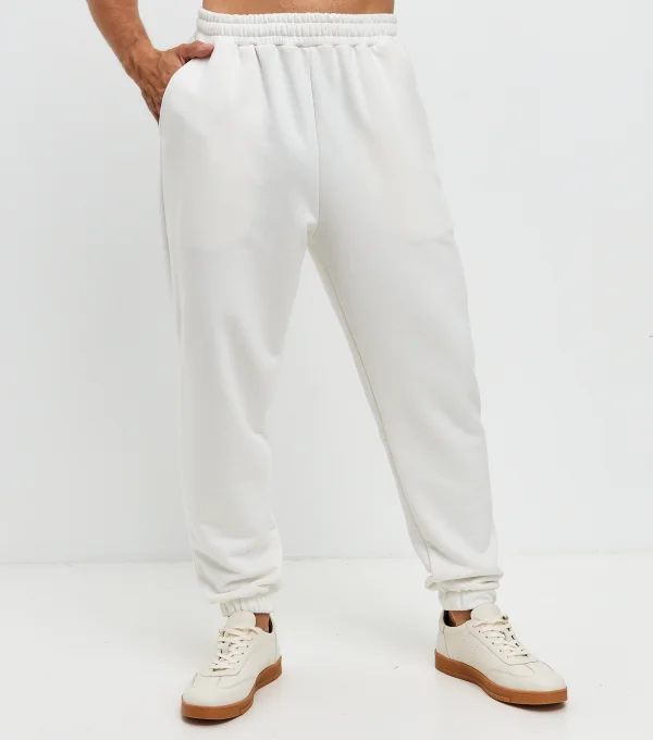 Джоггеры молочные