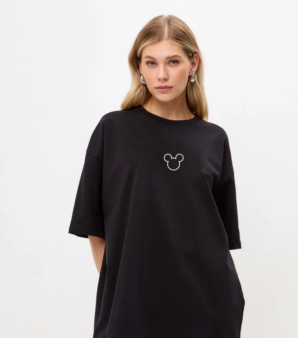 Футболка Микки Маус черная