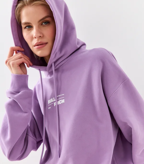 Худи лавандовый
