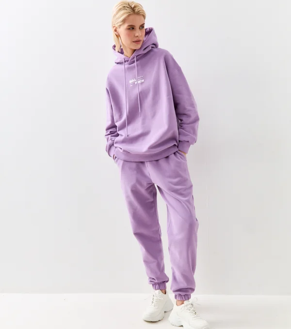 Худи лавандовый