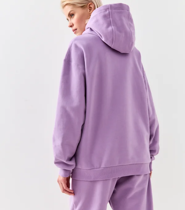Худи лавандовый