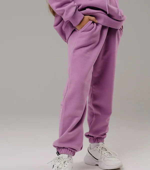 Джоггеры лавандовые