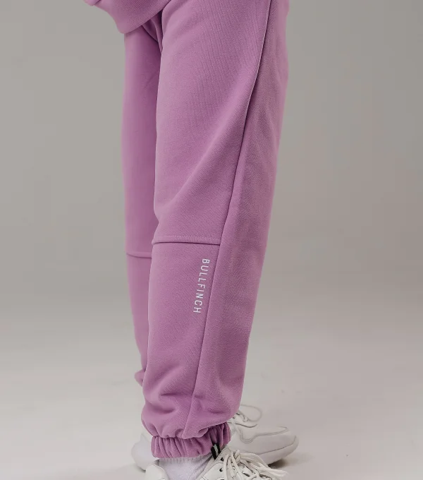 Джоггеры лавандовые