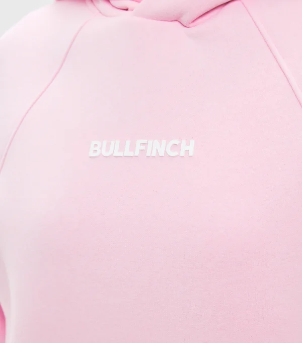 Худи с начесом светло-розовый