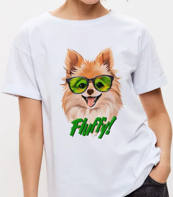 Футболка Шпиц Fluffy