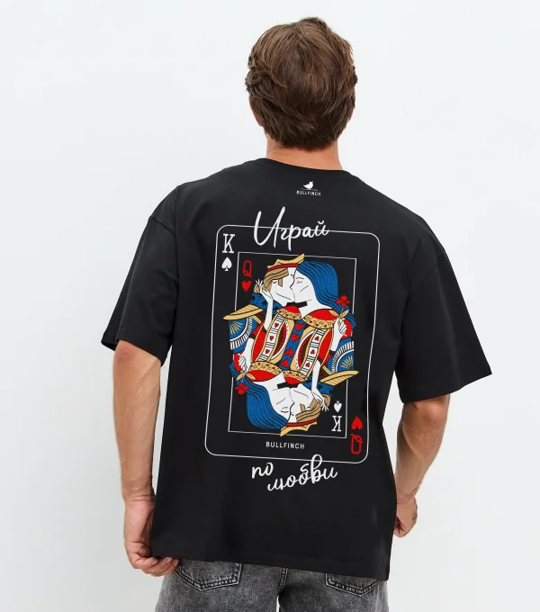 Футболка Карта "Играй по любви"