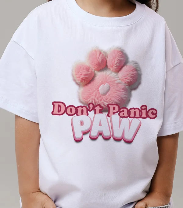 Футболка Лапка Don't Panic