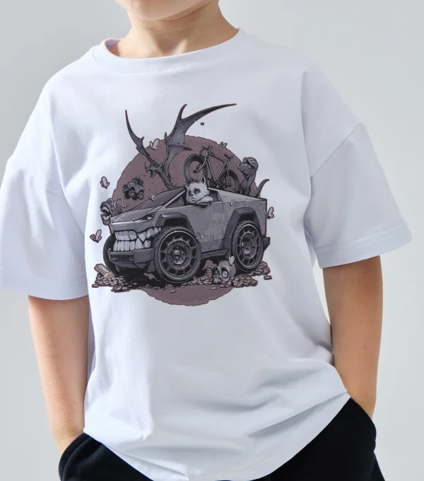 Футболка "Зубастая тачка"