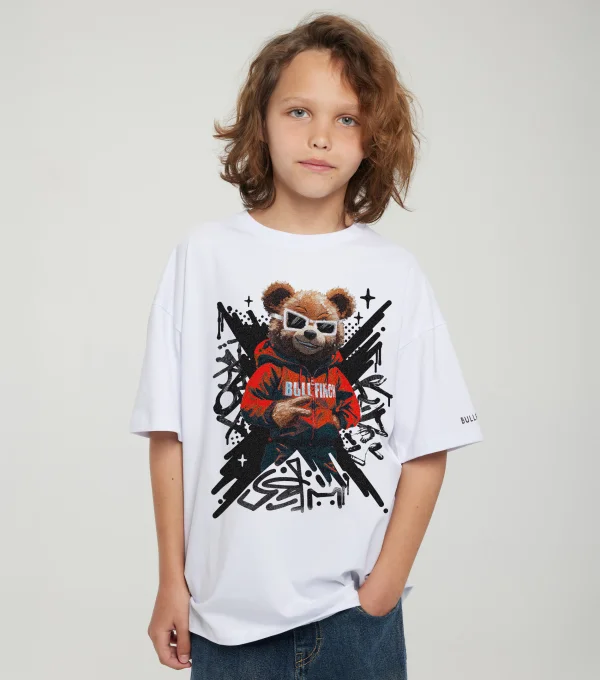 Футболка Медведь граффити