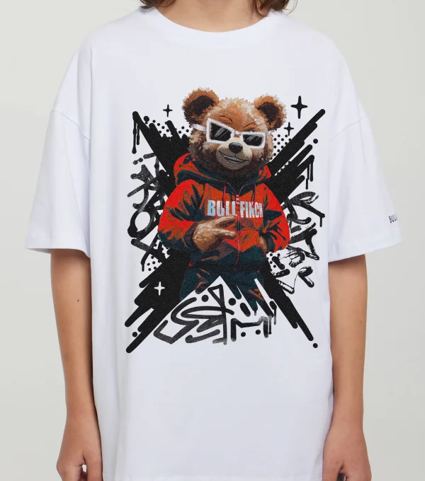Футболка Медведь граффити