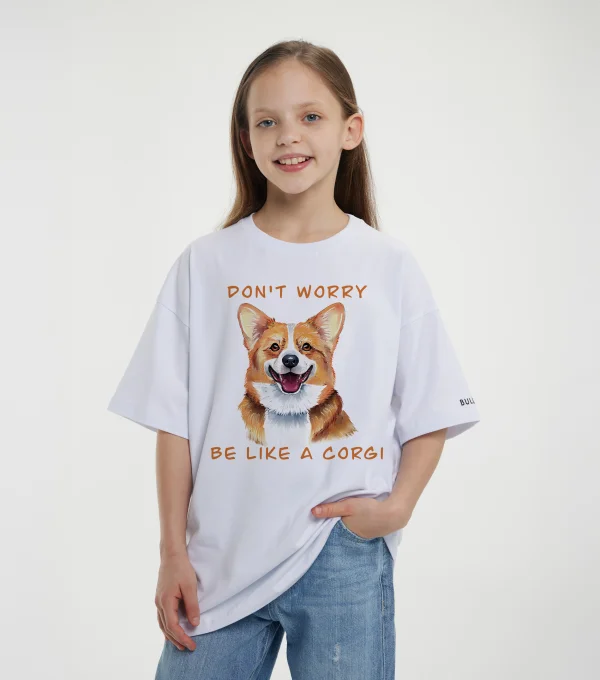 Футболка Be like a Corg