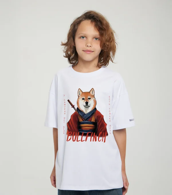 Футболка Сиба Ину Самурай