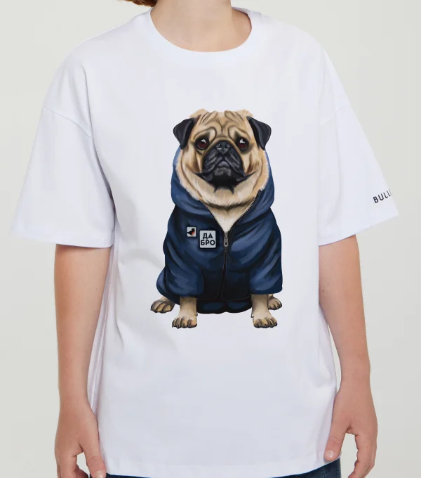 Футболка Мопс