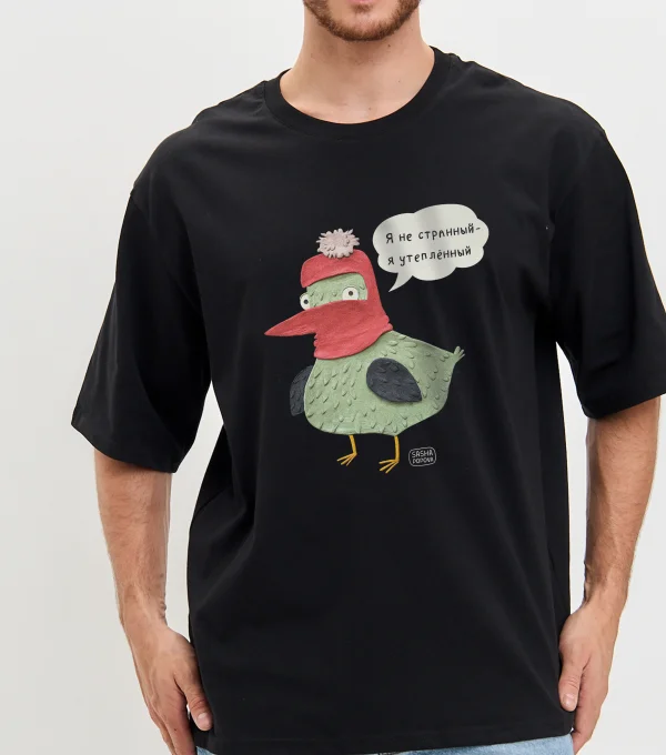 Футболка Странный птиц