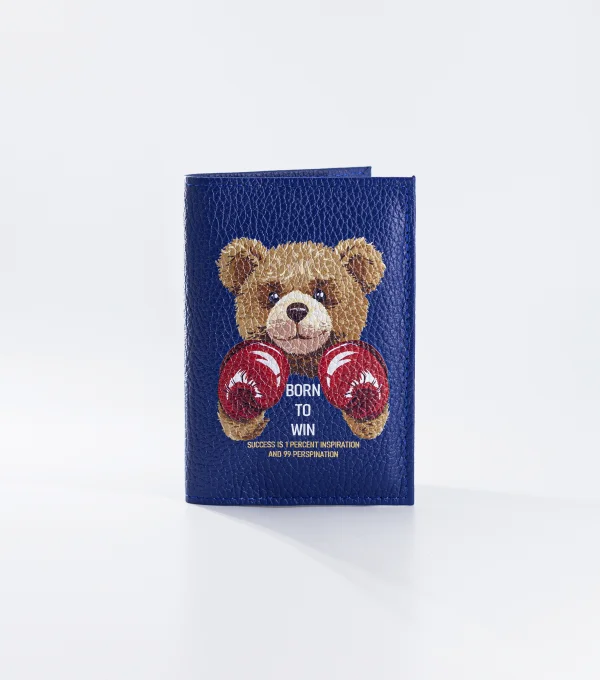 Обложка на паспорт Teddy Boxing