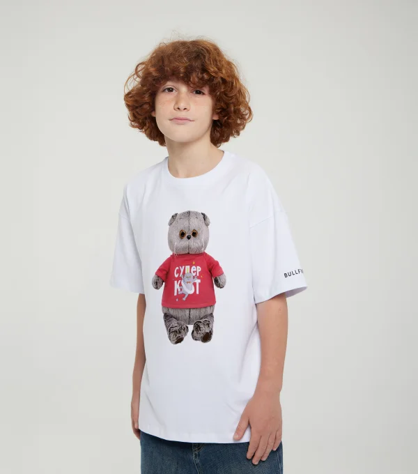 Футболка Басик & Ко "Супер Кот"