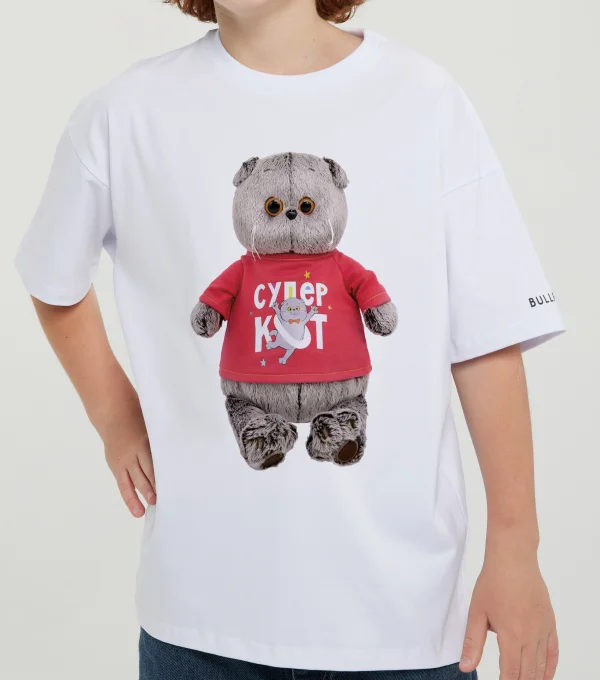 Футболка Басик & Ко "Супер Кот"