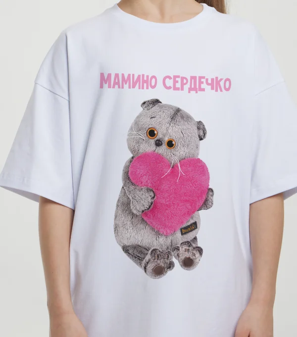 Футболка Басик & Ко "Мамино сердечко"