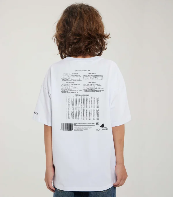 Футболка Школьная тетрадь