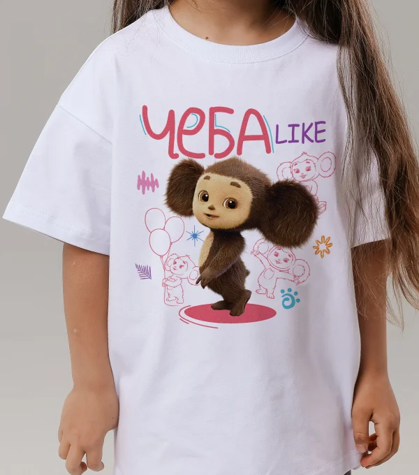 Футболка Like. Чебурашка