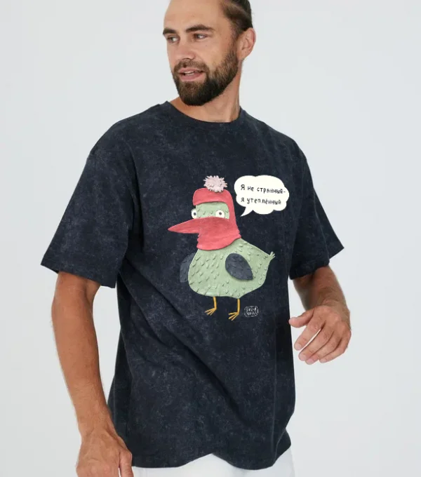 Футболка Странный птиц