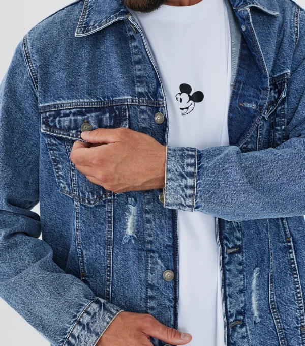 Джинсовая куртка Тигр (УНИ)