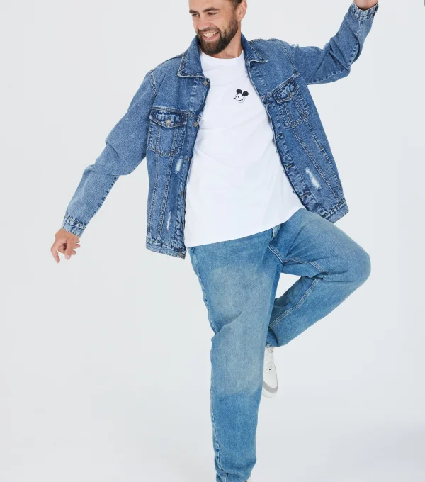 Джинсовая куртка Тигр (УНИ)