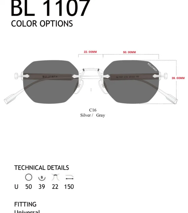Очки BULLFINCH модель 1107