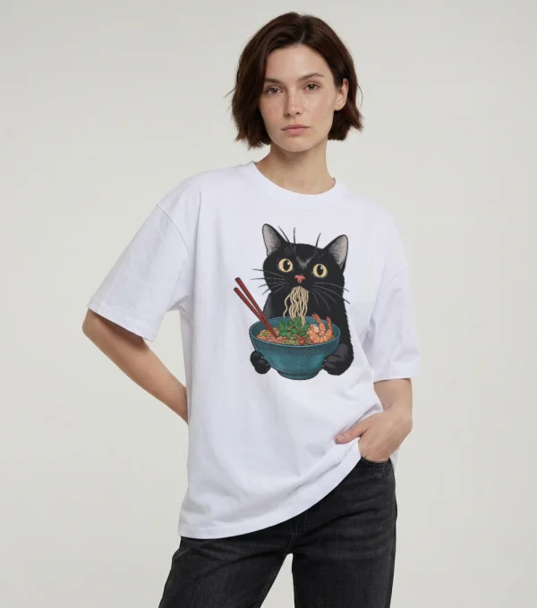 Футболка Кот Азия